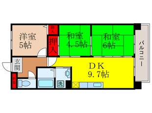 井口堂サンハイツの物件間取画像